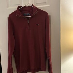 Vineyard Vines Men's Quarter-Zip Sweater